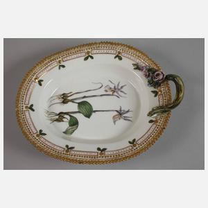 Kopenhagen Blattschale "Flora danica-Stil"