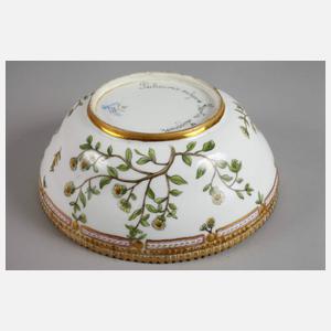 Kopenhagen runde Schüssel "Flora danica-Stil"