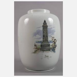 Kopenhagen große Unikatvase Schlossansicht