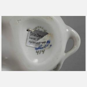 Kopenhagen sitzendes Schwein