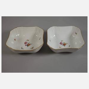 KPM Berlin Speiseservice "Blumen und Insekten"