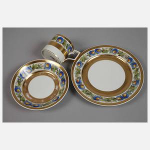 KPM Berlin Mokkagedeck Windendekor