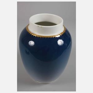 KPM Berlin Deckelvase mit Allegorie "Der Tag"