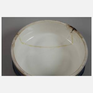 KPM Berlin Deckelvase mit Allegorie "Der Tag"