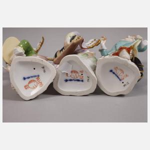 KPM Berlin drei verkleidete Amoretten