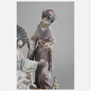 Lladro Spanien "Frühling in Japan"