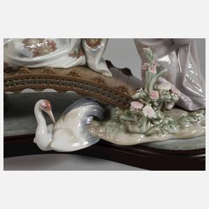 Lladro Spanien "Frühling in Japan"