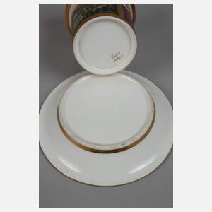 Ansichtentasse Gebirgslandschaft mit Schloss