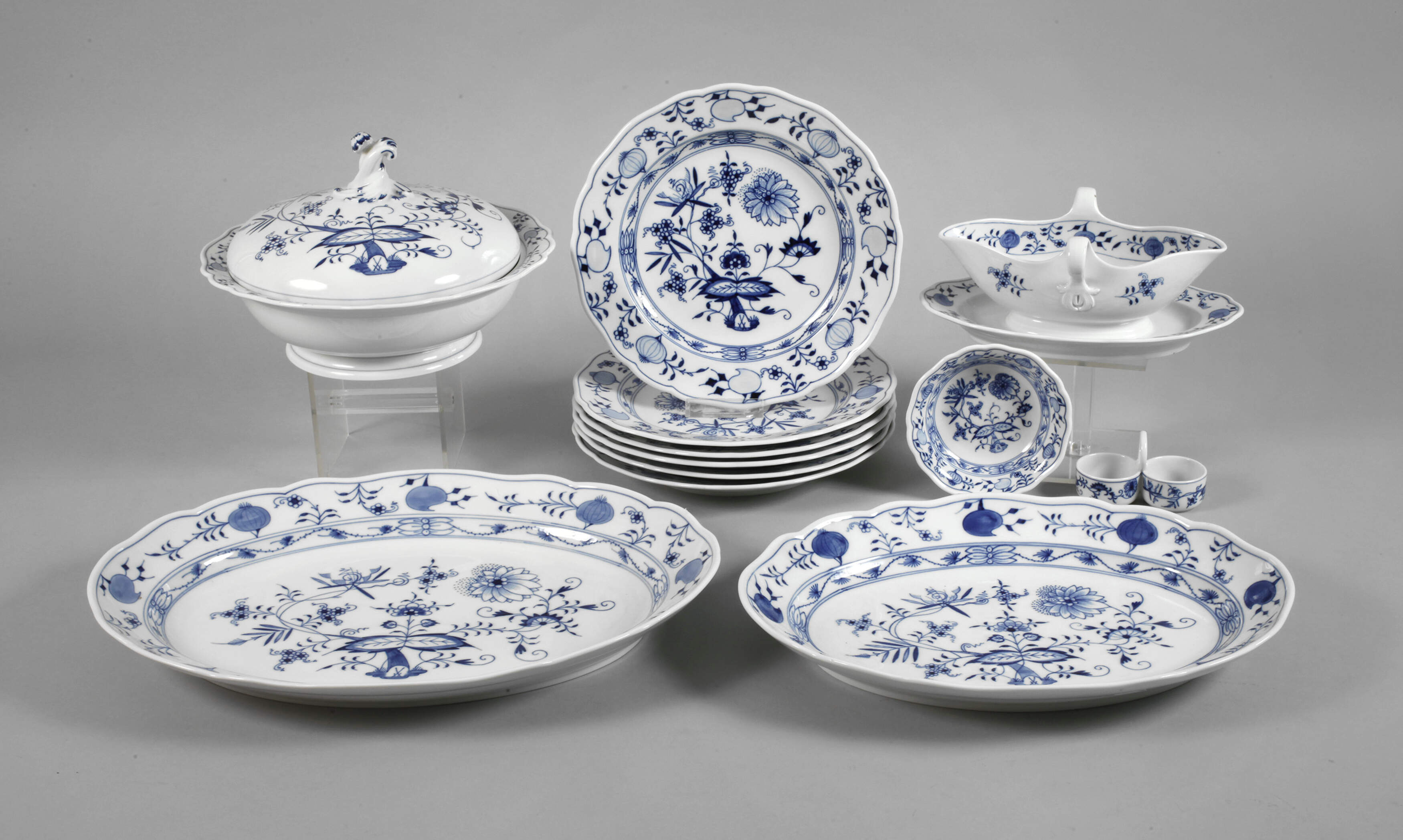 Meissen Speiseservice "Zwiebelmuster"