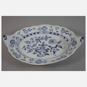 Meissen große Unterschale "Zwiebelmuster"