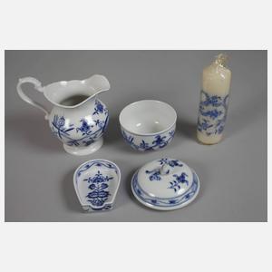 Meissen Kaffee-/Teeservice "Zwiebelmuster"