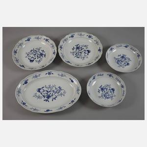 Meissen Servierservice "Alte Orchidee"