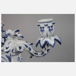 Meissen Kerzenleuchter "Strohblume"