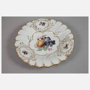 Meissen Prunkteller "Fruchtmalerei"