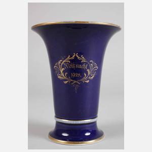 Meissen Trichtervase Ansicht Goethehäuschen