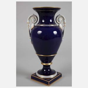 Meissen Prunkvase Wartburgansicht