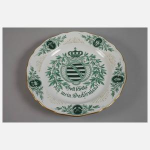 Meissen Zunftteller Sachsen