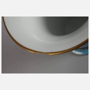 Meissen Trichtervase Landschaftsidyll