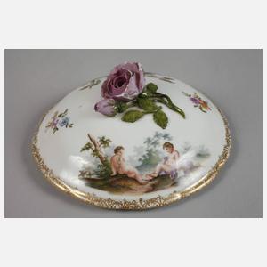 Meissen prunkvolle Bouillontasse Marcolinizeit