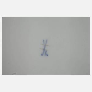 Meissen kleine Zierteller mit Puttenszenen