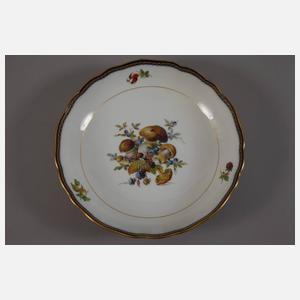 Meissen Speiseservice mit seltener Pilzmalerei