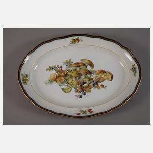 Meissen Speiseservice mit seltener Pilzmalerei