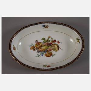 Meissen Speiseservice mit seltener Pilzmalerei