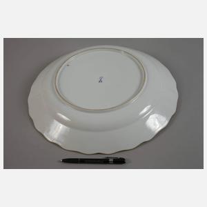 Meissen große Servierschale "Reiche Fruchtmalerei"