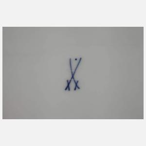 Meissen große Servierschale "Reiche Fruchtmalerei"