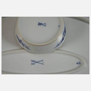 Meissen Servierservice "Blaue Blume/Goldgräser"