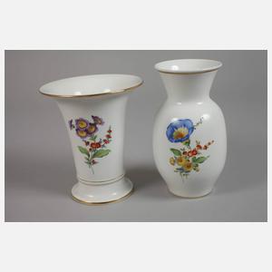 Meissen Konvolut Blumenmalerei