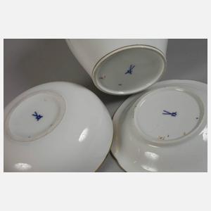 Meissen Konvolut Blumenmalerei