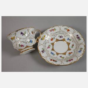 Meissen Konvolut Blumenmalerei