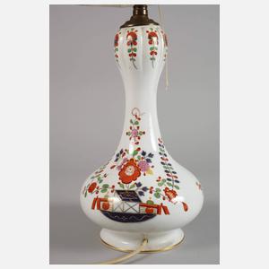 Meissen Lampenfuß "Indischmalerei"