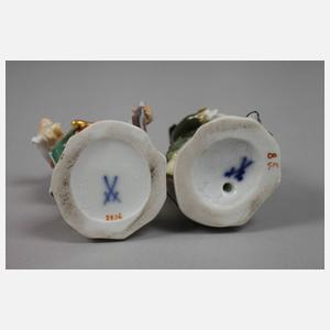 Meissen-Miniaturen "Jäger" und "Jägerin"