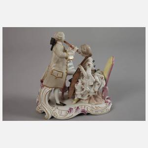 Nymphenburg/Frankenthal Allegorie – Das Gehör