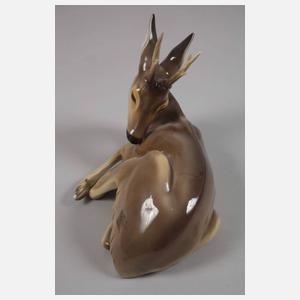 Nymphenburg "Liegender Rehbock"