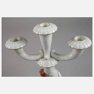 Rosenthal Leuchter "Kniender Putto mit Füllhorn"