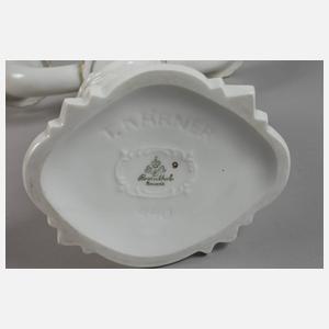 Rosenthal Leuchter "Kniender Putto mit Füllhorn"