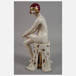 Royal Dux Böhmen Badende