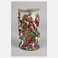 Thüringen Prunkvase Capodimonte-Stil111