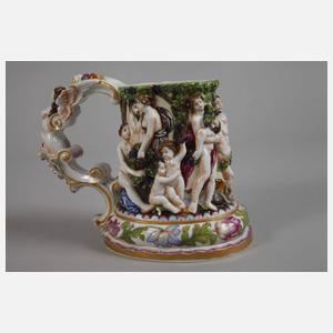 Thüringen Konvolut Zierporzellan Capodimonte-Stil