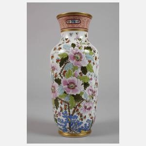 Thüringen Unikatvase Indischmalerei