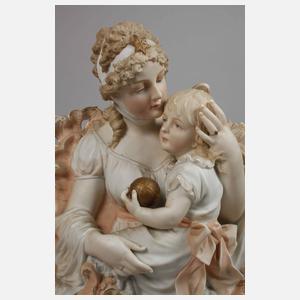 Volkstedt Wandrelief "König Louise v. Preußen"