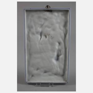 Volkstedt Paar Reliefplatten in Wedgwood-Manier