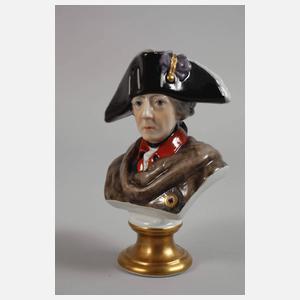 Volkstedt Büste Alter Fritz