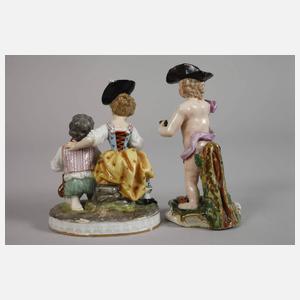 Konvolut Rokokofiguren