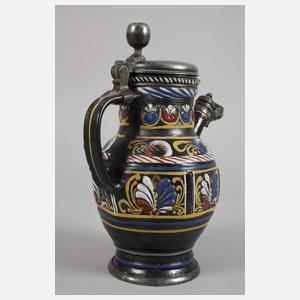 Seltene Dippoldiswalder Tüllenkanne