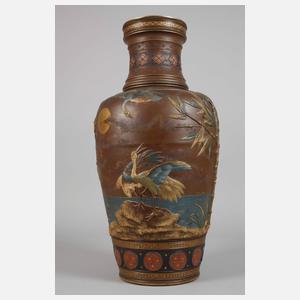 Villeroy & Boch Bodenvase mit Chinoiserien