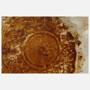 Große Historismusvase mit Jagdszene